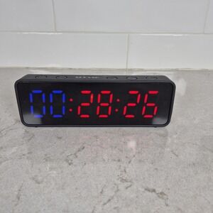 SLEVIO Portable Gym Timer, Fitness Timer Clock with‎ Built-in Powerful Magnet